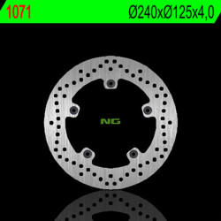 Disco de freno NG BRAKES redondo fijo