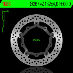 Disco de freno NG BRAKES redondo flotante Ø267mm · ref 9621083