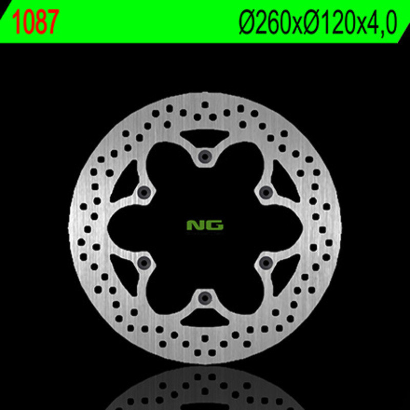 Disco de freno NG BRAKES redondo fijo