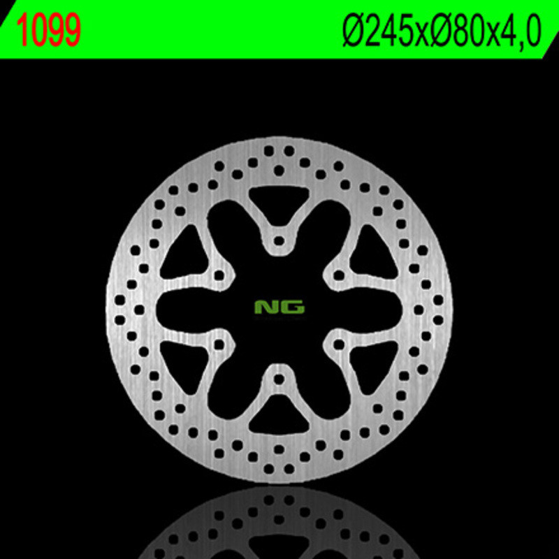 Disco de freno NG BRAKES redondo fijo