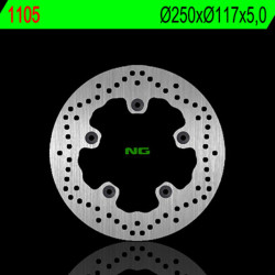 Disco de freno NG BRAKES redondo fijo