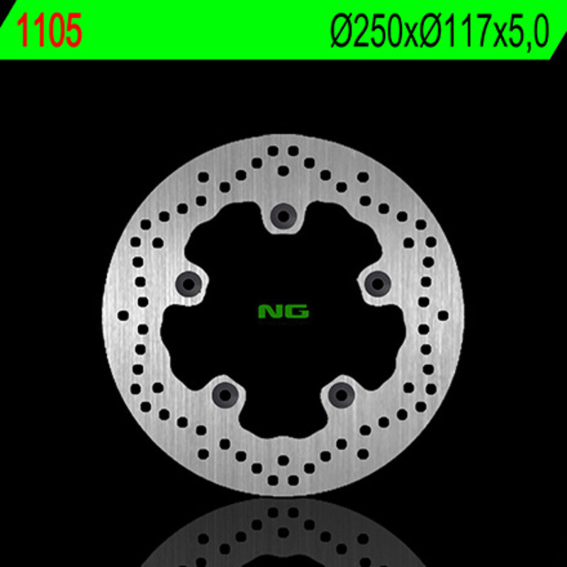 Disco de freno NG BRAKES redondo fijo