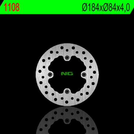 Disco de freno NG BRAKES redondo fijo