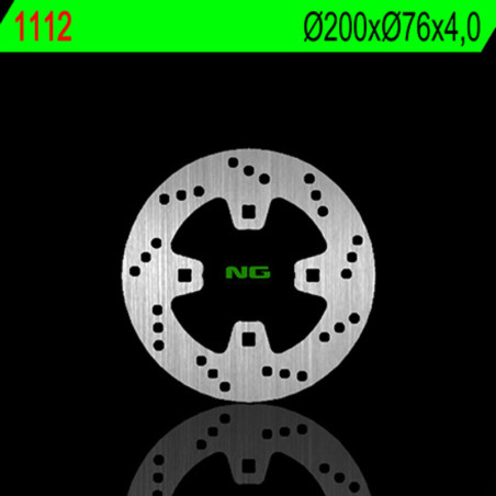 Disco de freno NG BRAKES redondo fijo