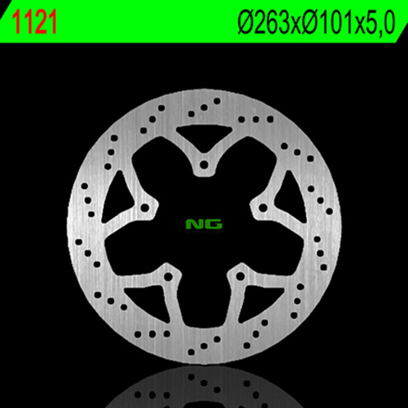 Disco de freno NG BRAKES redondo fijo
