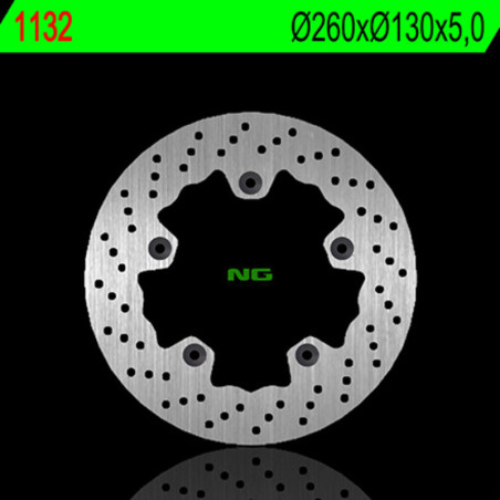 Disco de freno NG BRAKES redondo fijo