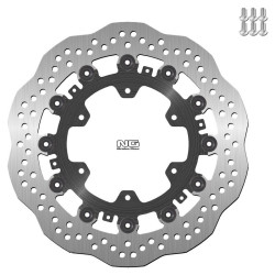 Disco de freno NG BRAKES ondulado flotante