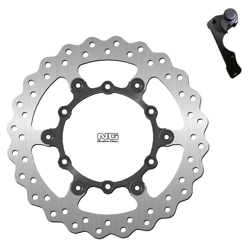 Kit disco de freno sobredimensionado NG BRAKES ondulado flotante