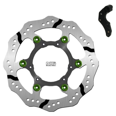 Kit disco de freno sobredimensionado NG BRAKES ondulado flotante