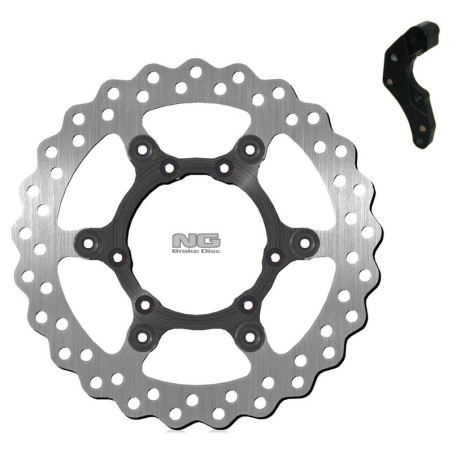 Kit disco de freno sobredimensionado NG BRAKES ondulado flotante
