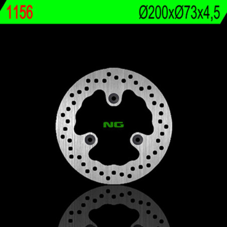 Disco de freno NG BRAKES redondo fijo