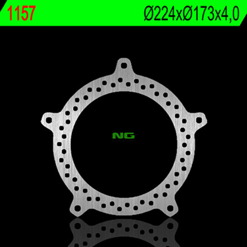 Disco de freno NG BRAKES redondo fijo