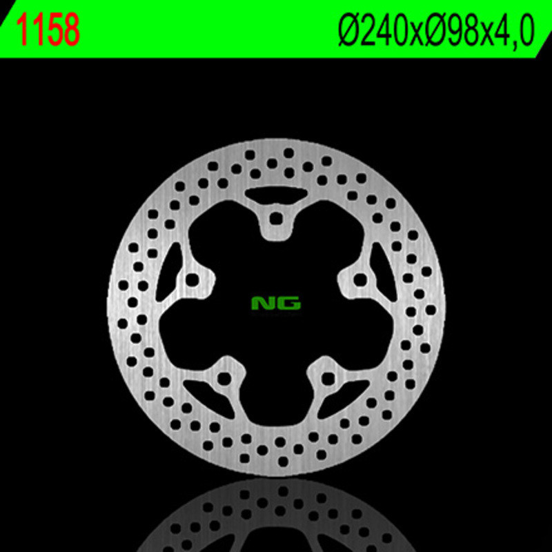 Disco de freno NG BRAKES redondo fijo