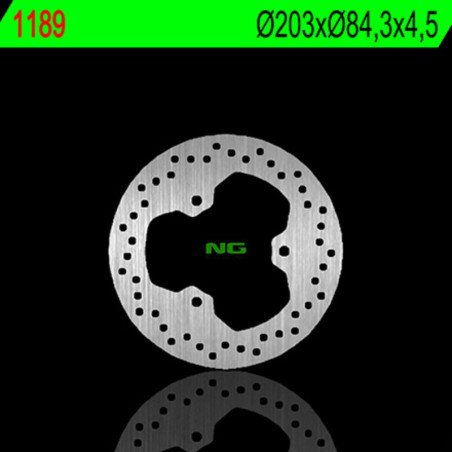 Disco de freno NG BRAKES redondo fijo