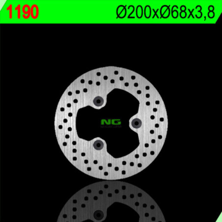 Disco de freno NG BRAKES redondo fijo