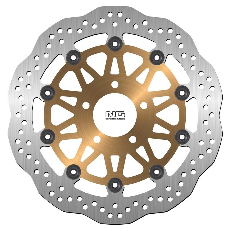Disco de freno NG BRAKES ondulado flotante