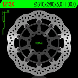 Disco de freno NG BRAKES ondulado flotante