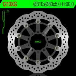 Disco de freno NG BRAKES ondulado flotante