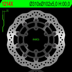 Disco de freno NG BRAKES ondulado flotante Ø310mm Suzuki GSX-R 1000 · ref 9621214X