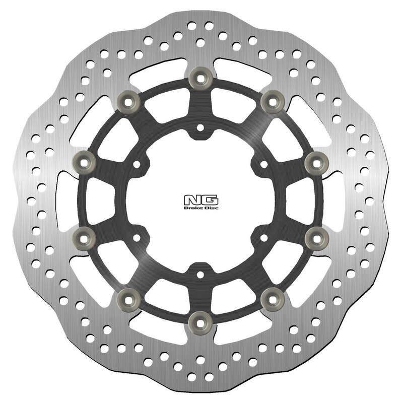 Disco de freno NG BRAKES ondulado flotante