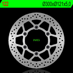 Disco de freno NG BRAKES redondo fijo