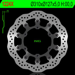 Disco de freno NG BRAKES ondulado flotante