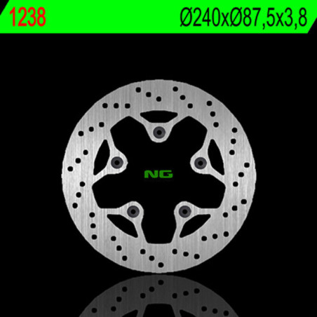Disco de freno NG BRAKES redondo fijo