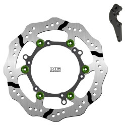 Kit disco de freno sobredimensionado NG BRAKES ondulado flotante