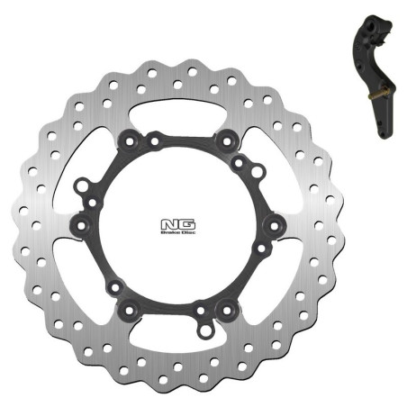 Kit disco de freno sobredimensionado NG BRAKES ondulado flotante