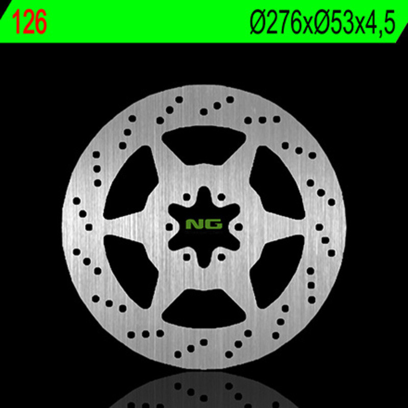 Disco de freno NG BRAKES redondo fijo