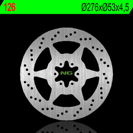 Disco de freno NG BRAKES redondo fijo
