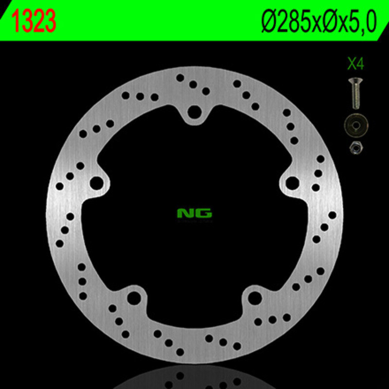 Disco de freno NG BRAKES redondo fijo