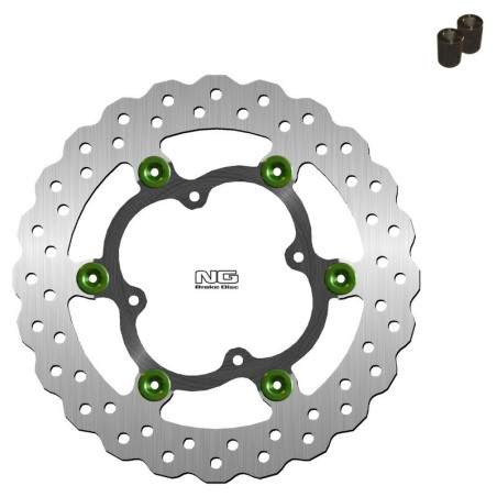 Kit disco de freno sobredimensionado NG BRAKES ondulado flotante