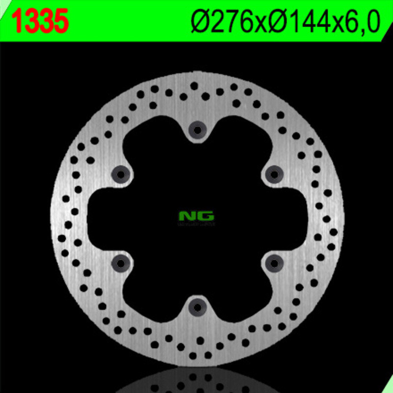 Disco de freno NG BRAKES redondo fijo