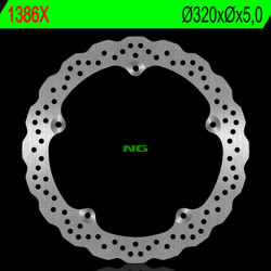 Disco de freno NG BRAKES ondulado fijo
