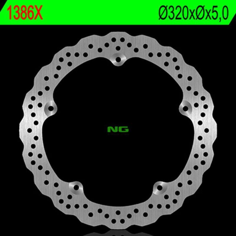 Disco de freno NG BRAKES ondulado fijo