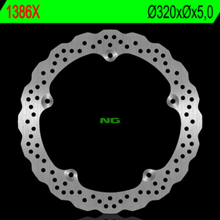 Disco de freno NG BRAKES ondulado fijo