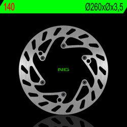 Disco de freno NG BRAKES redondo fijo