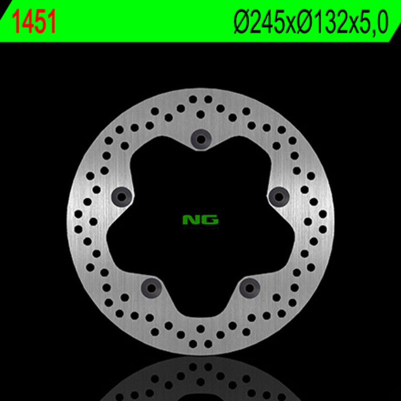 Disco de freno NG BRAKES redondo fijo