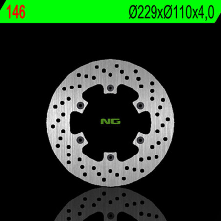 Disco de freno NG BRAKES redondo fijo