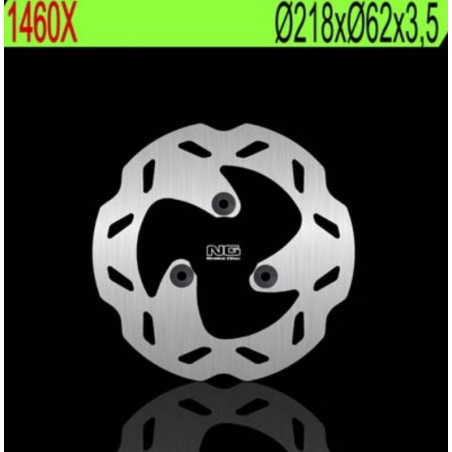 Disco de freno NG BRAKES ondulado fijo