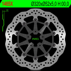 Disco de freno NG BRAKES ondulado flotante