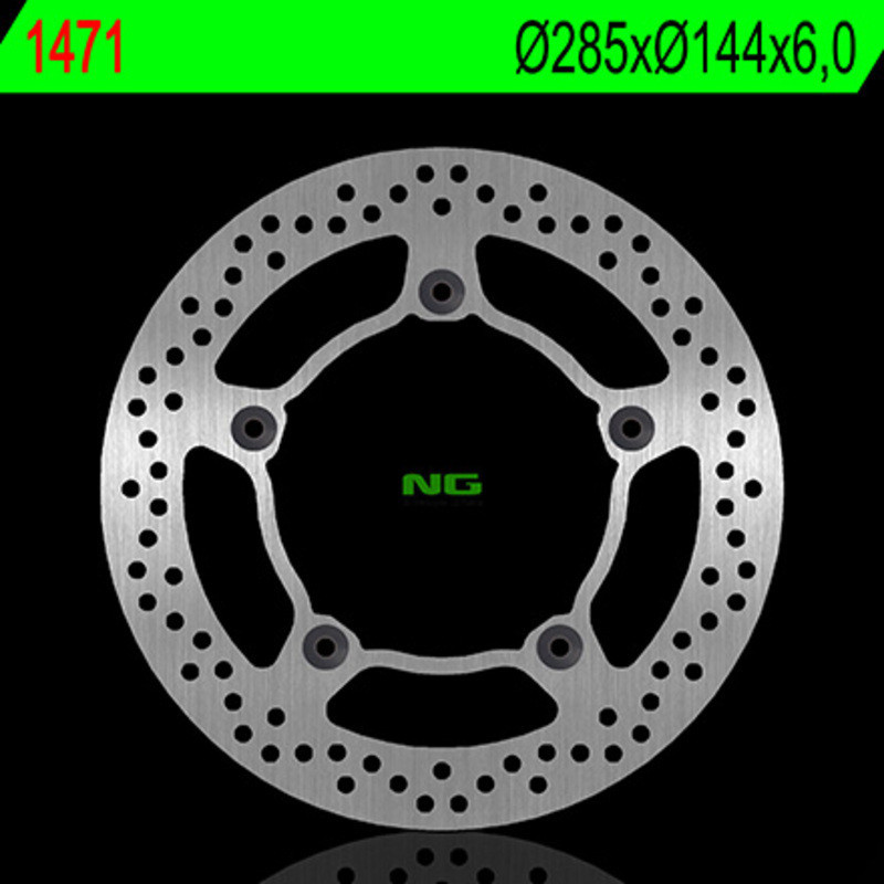 Disco de freno NG BRAKES redondo fijo