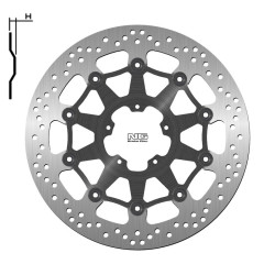 Disco de freno NG BRAKES redondo flotante