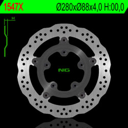 Disco de freno NG BRAKES ondulado flotante