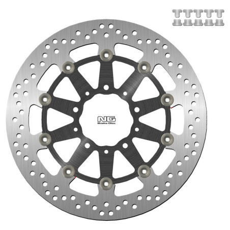 Disco de freno NG BRAKES redondo flotante