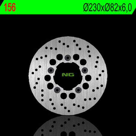 Disco de freno NG BRAKES redondo fijo