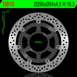 Disco de freno NG BRAKES redondo flotante