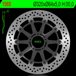Disco de freno NG BRAKES redondo fijo