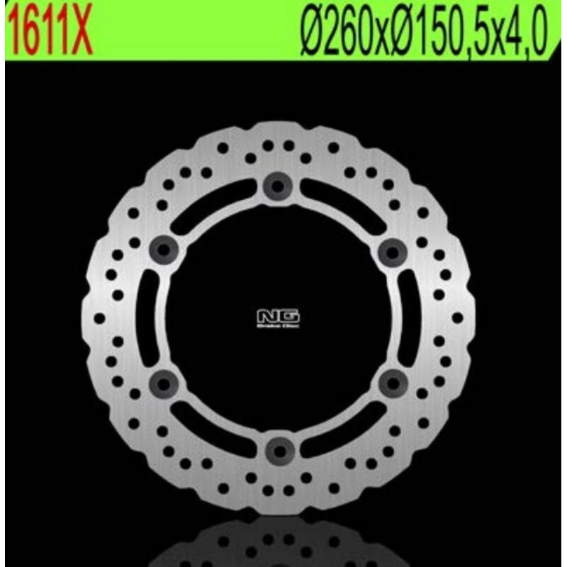 Disco de freno NG BRAKES ondulado fijo